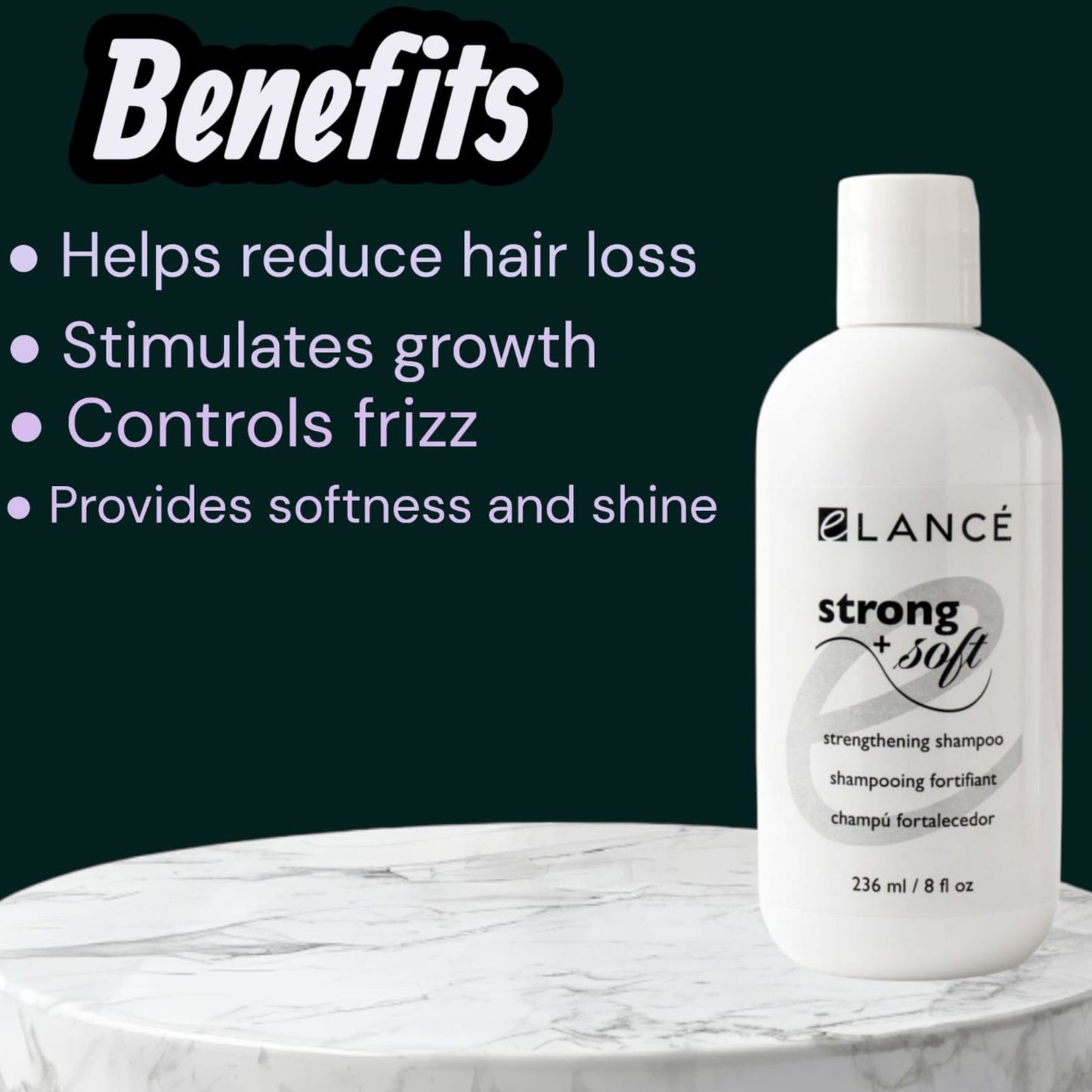 eLANCÉ Strong + Soft Strengthening Shampoo